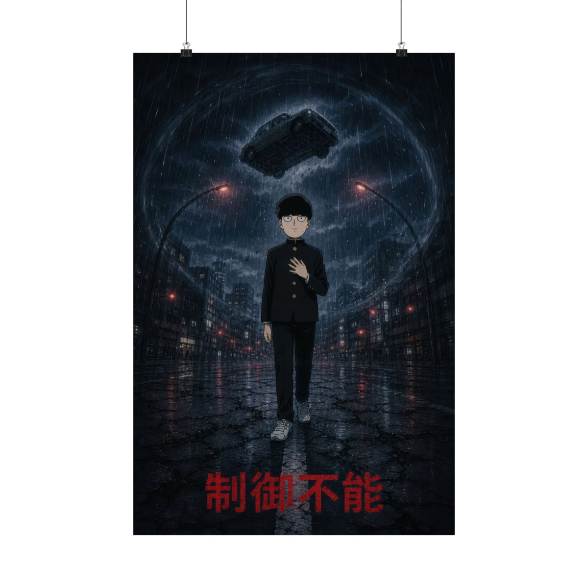 Mob Psycho 100 P06 Uncontrolled Final Walk Anime Poster