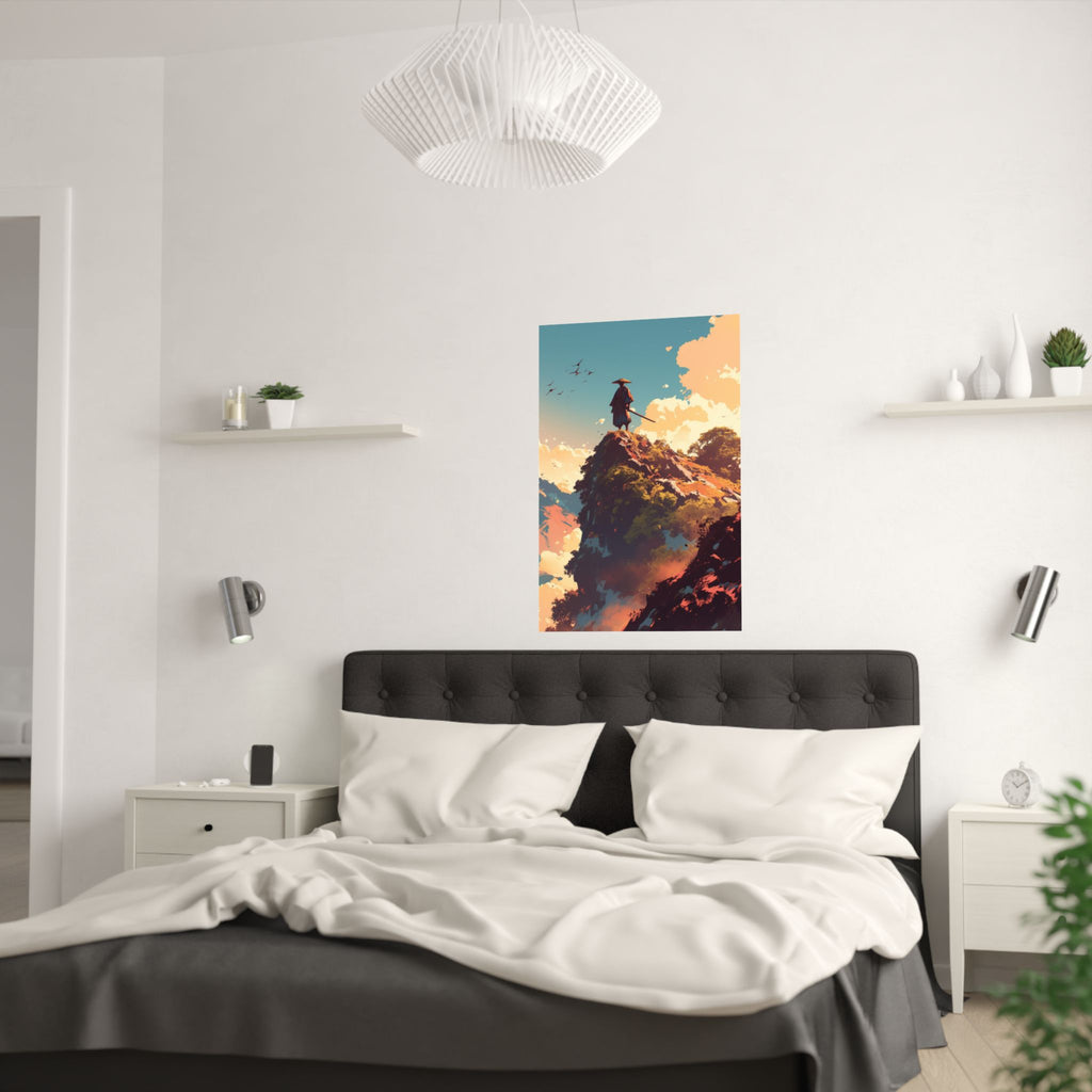 Tranquility Samurai Anime Poster