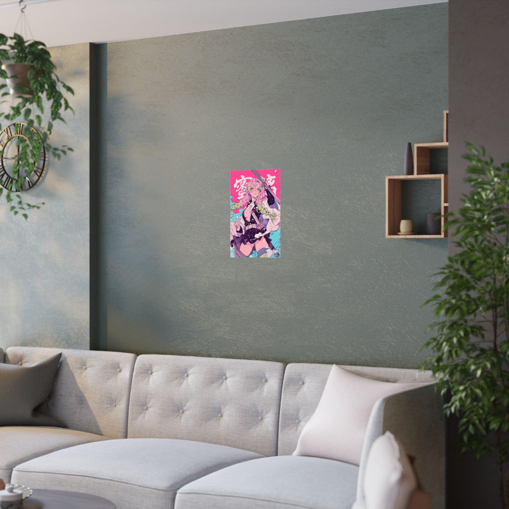 Demon Slayer Mitsuri Kanroji The Love Hashira Anime Poster