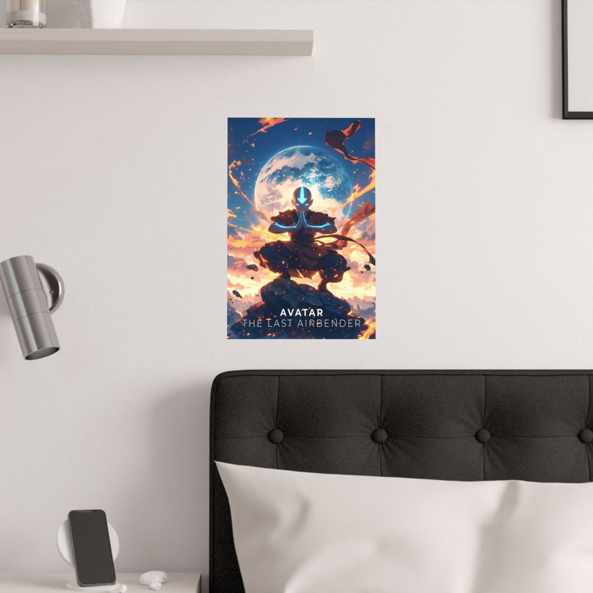 Avatar The Last Airbender Avatar Aang Anime Poster
