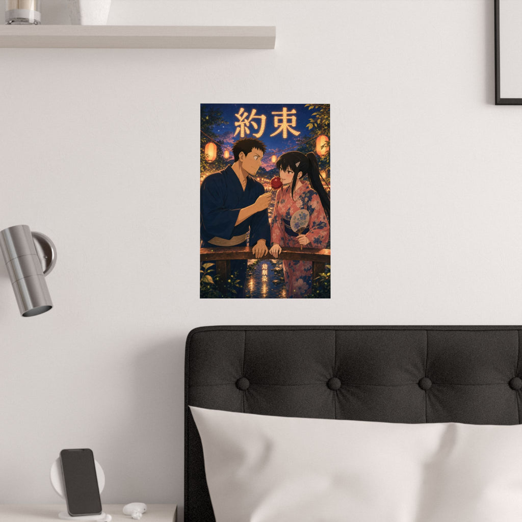Kaiju No. 8 Kj8 R10 Kafka Mina Summer Festival Miyazaki Anime Poster