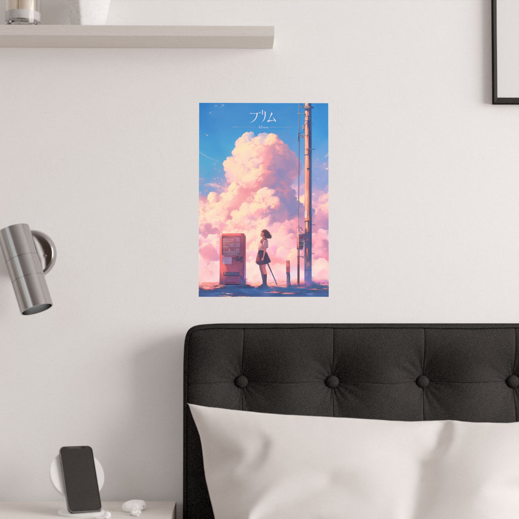 Free Will Jiyuuishi - Girl Soda Anime Poster