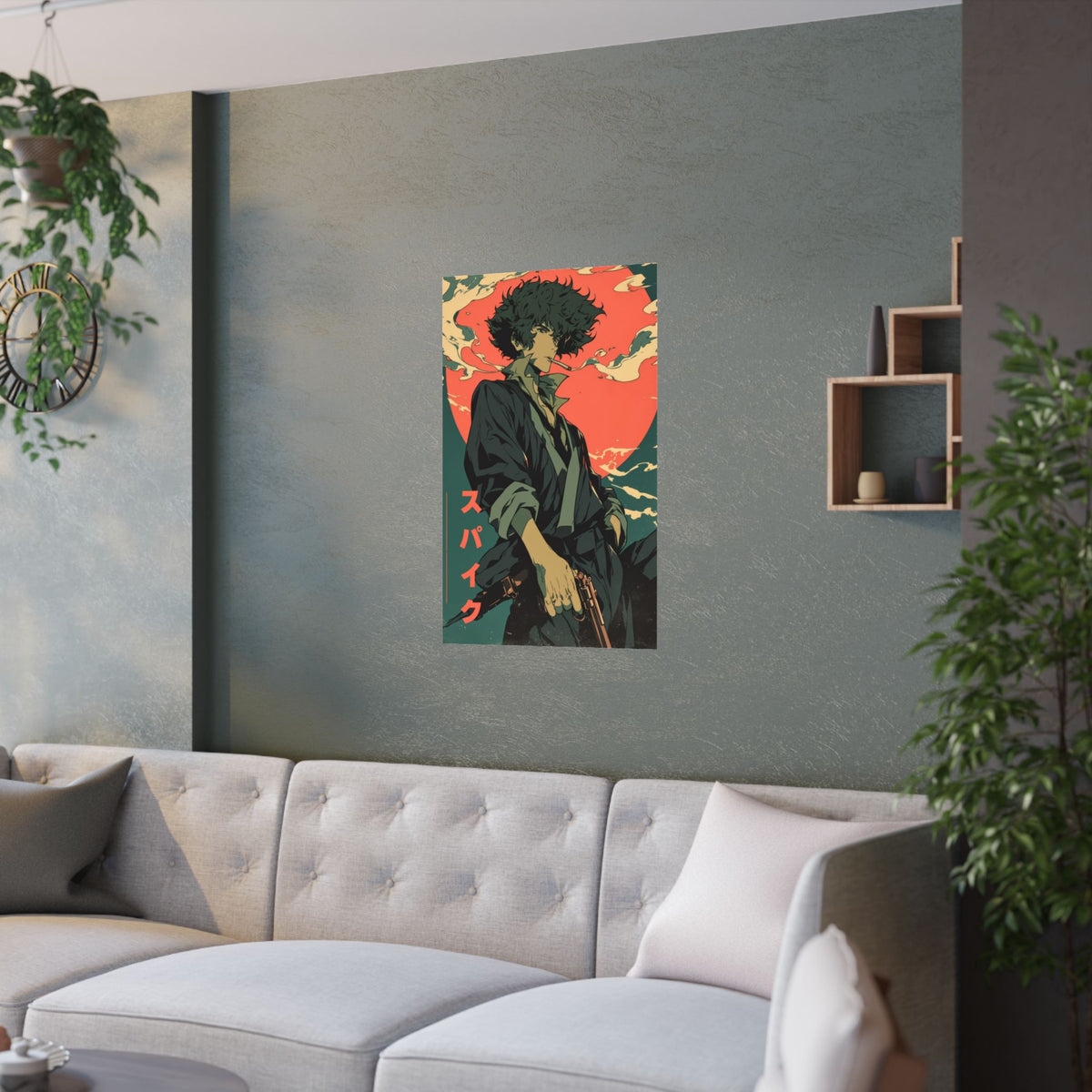 Cowboy Bebop Spike Spiegel Anime Poster