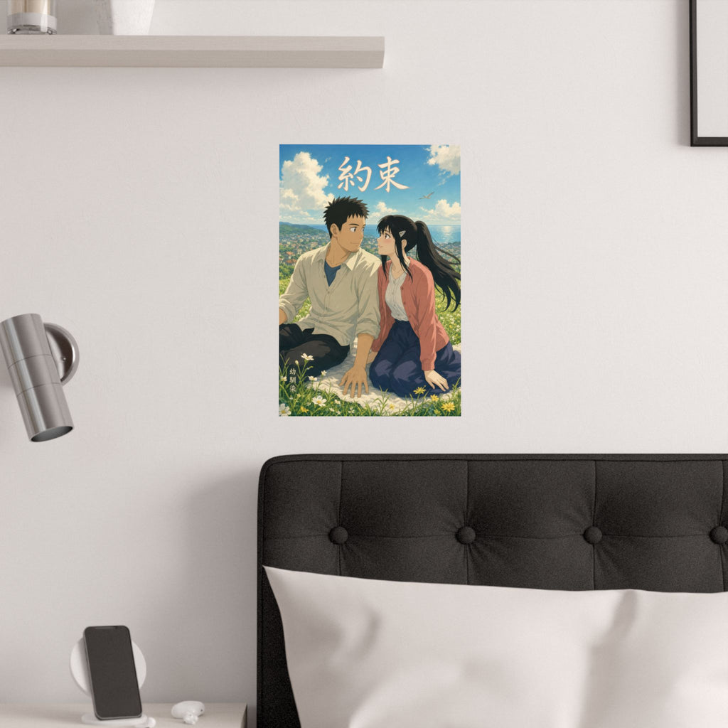 Kaiju No. 8 Kj8 R07 Kafka Mina Hilltop Love Miyazaki Anime Poster