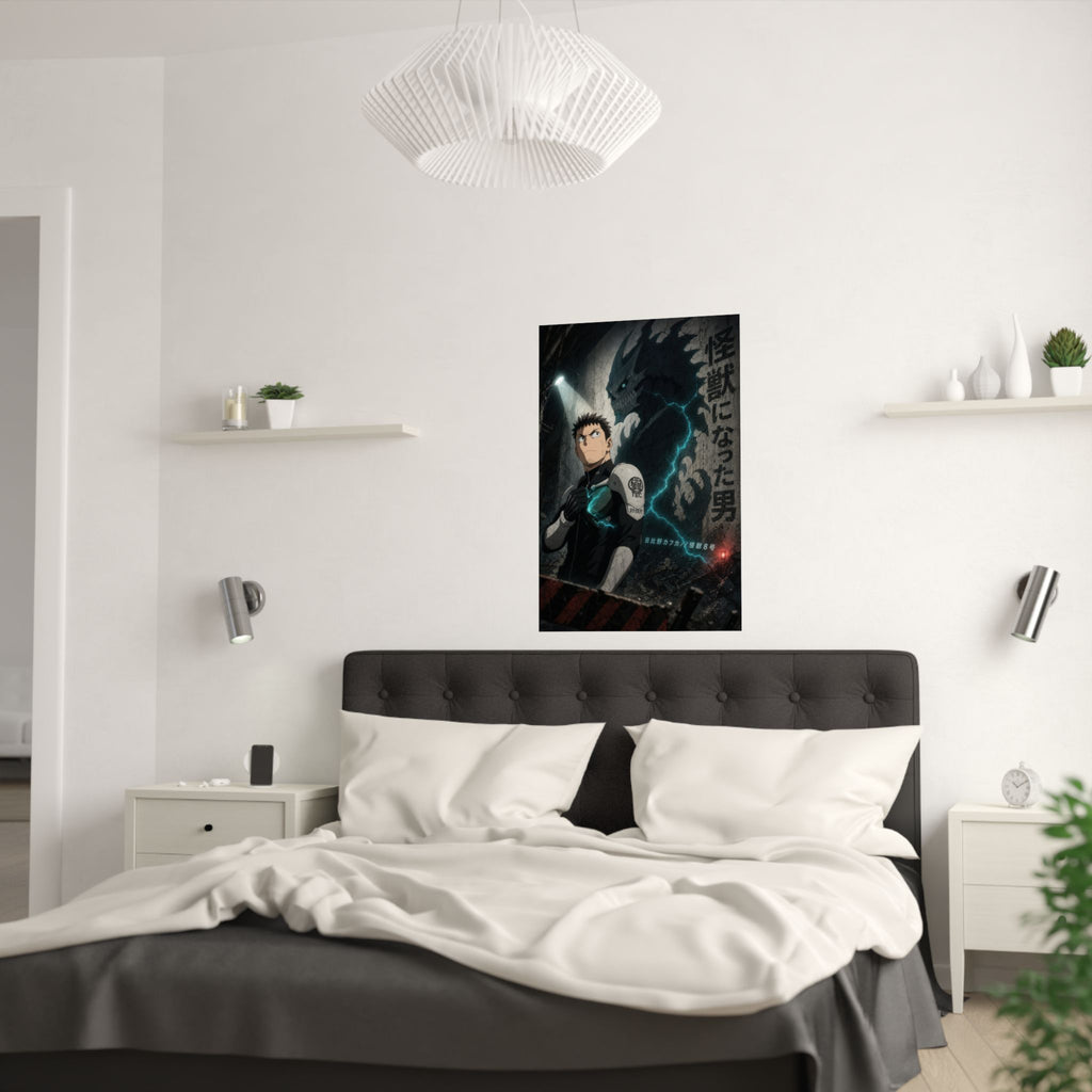 Kaiju No. 8 Kj8 P01 Kafka Man Inside Target Anime Native Type Anime Poster