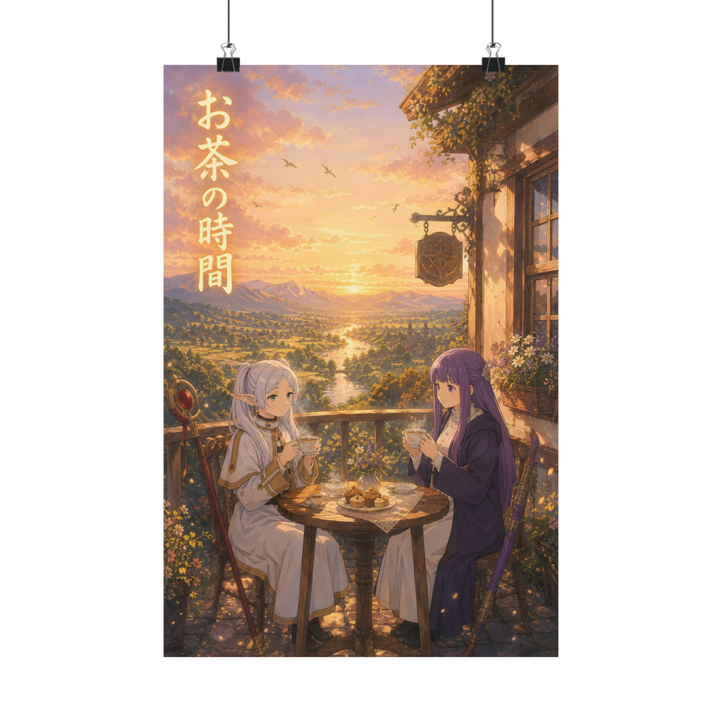 Frieren Fr06 Fern Tea Anime Poster