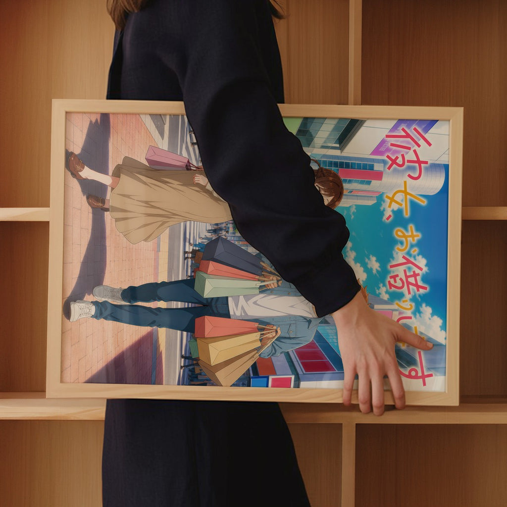 Rent a Girlfriend G10 Shopping Day Anime Poster