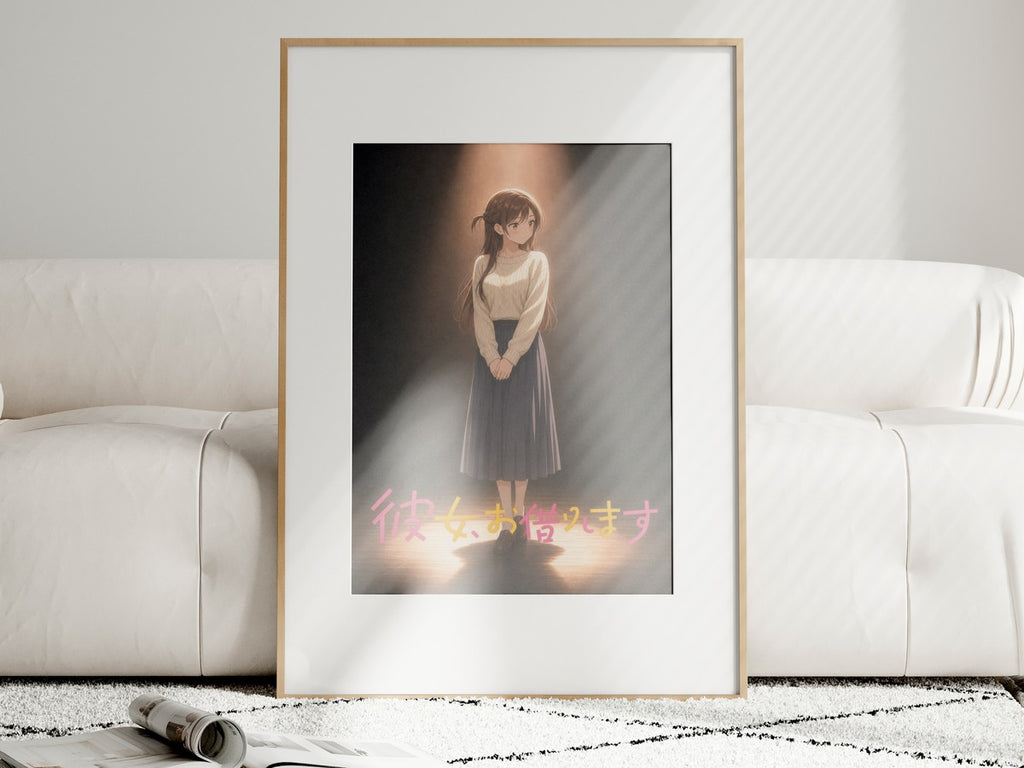 Rent a Girlfriend G5 Chizuru Actress Anime Poster
