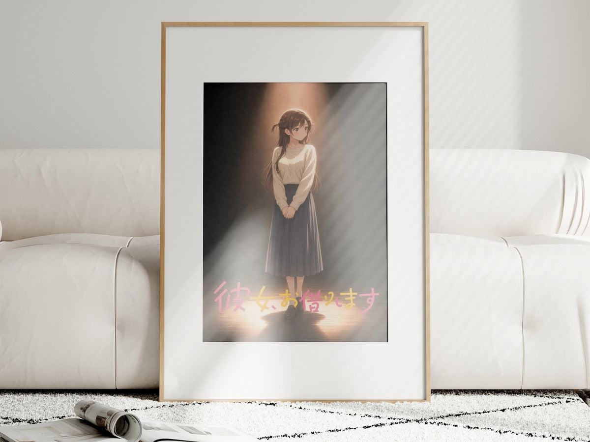 Rent a Girlfriend G5 Chizuru Actress Anime Poster