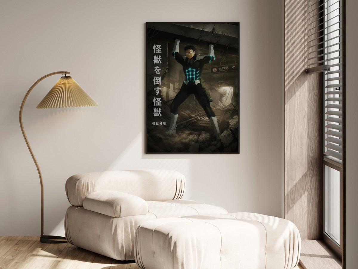 Kaiju No. 8 New30 N03 Subway Rescue Anime Poster