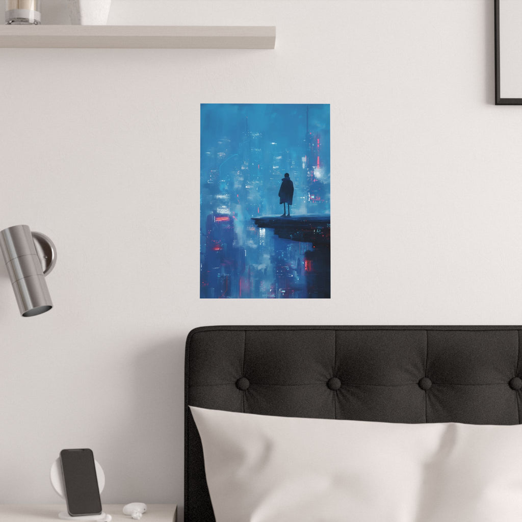 Blade Runner - Boy Building Anime Poster