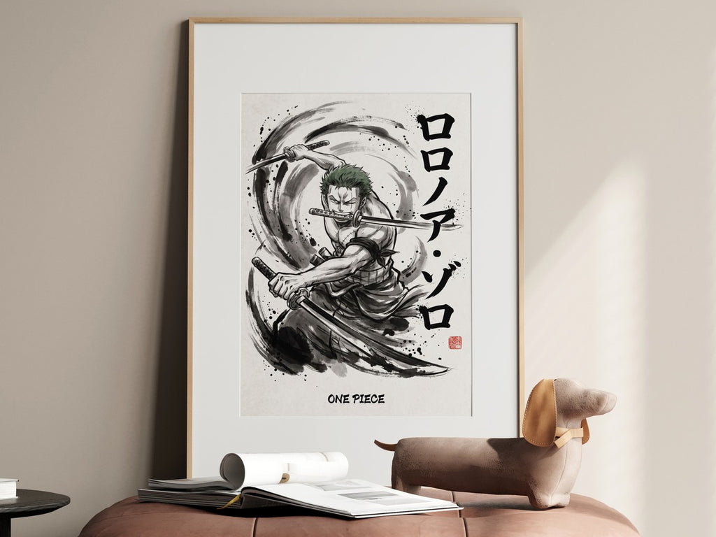 One Piece Zoro V1 Anime Poster