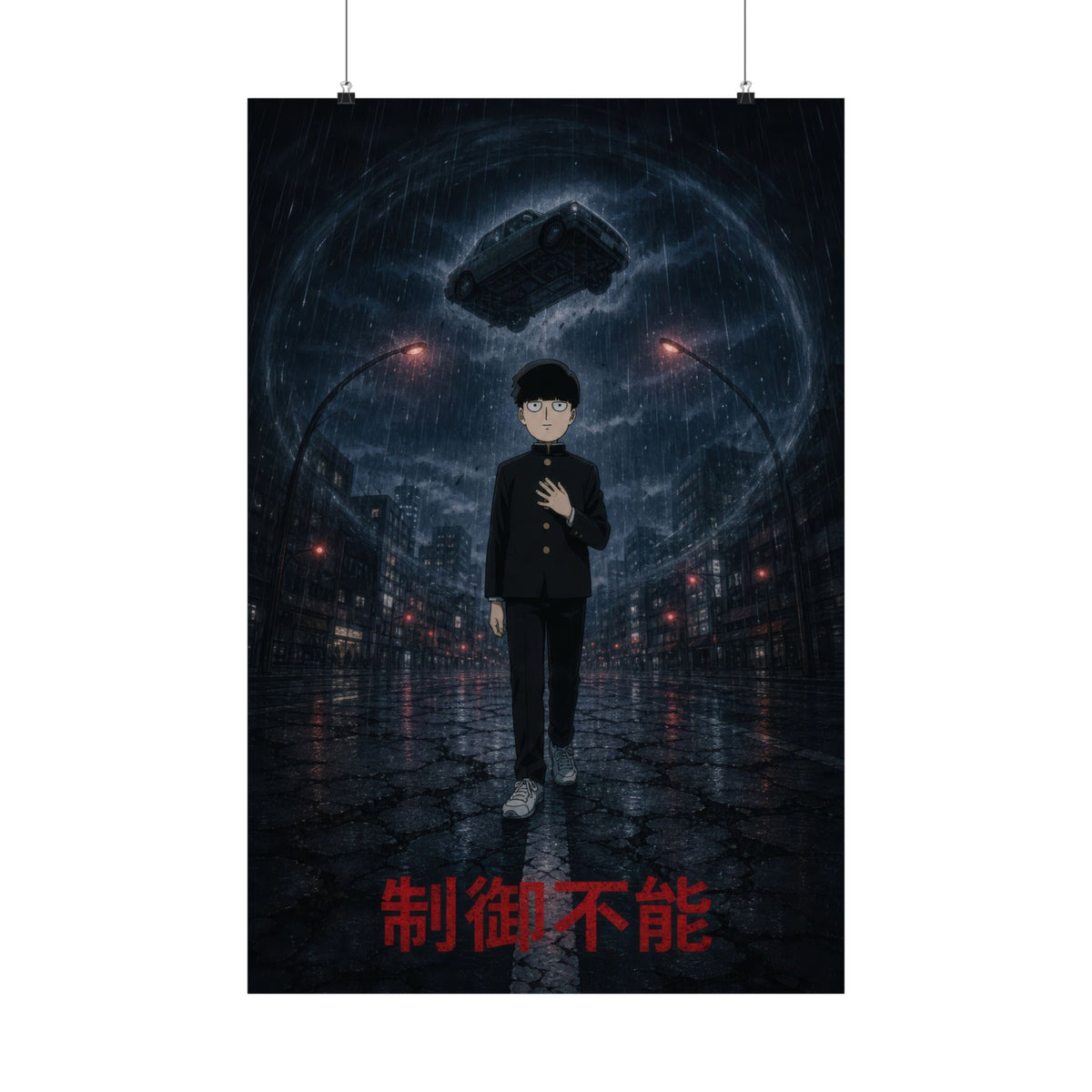 Mob Psycho 100 P06 Uncontrolled Final Walk Anime Poster
