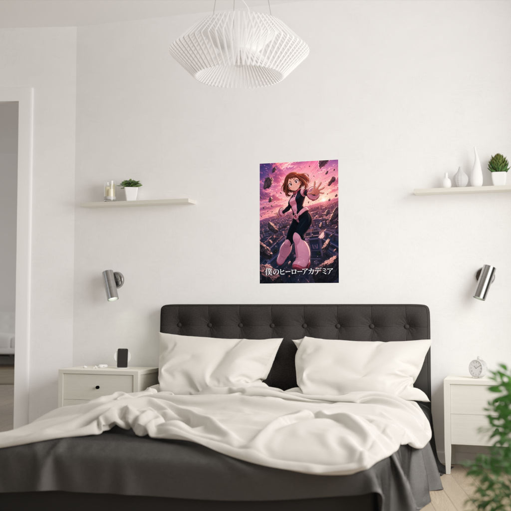 My Hero Academia G2 Uraraka Float Anime Poster