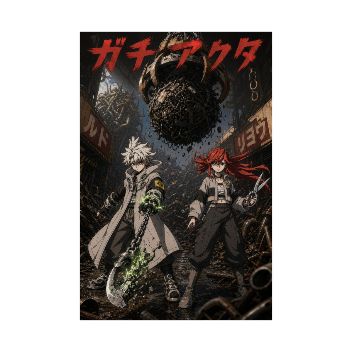Gachiakuta New30 Gk29 Crane Yard Anime Poster