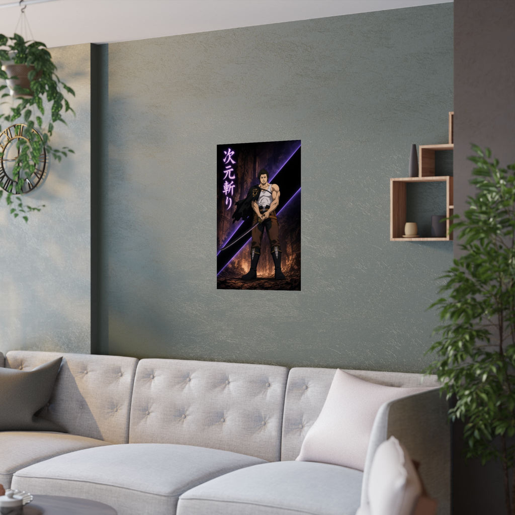 Black Clover P05B Yami Dimension Slash Anime Poster