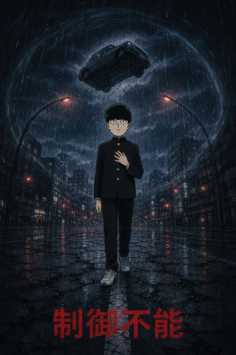 Mob Psycho 100 P06 Uncontrolled Final Walk Anime Poster