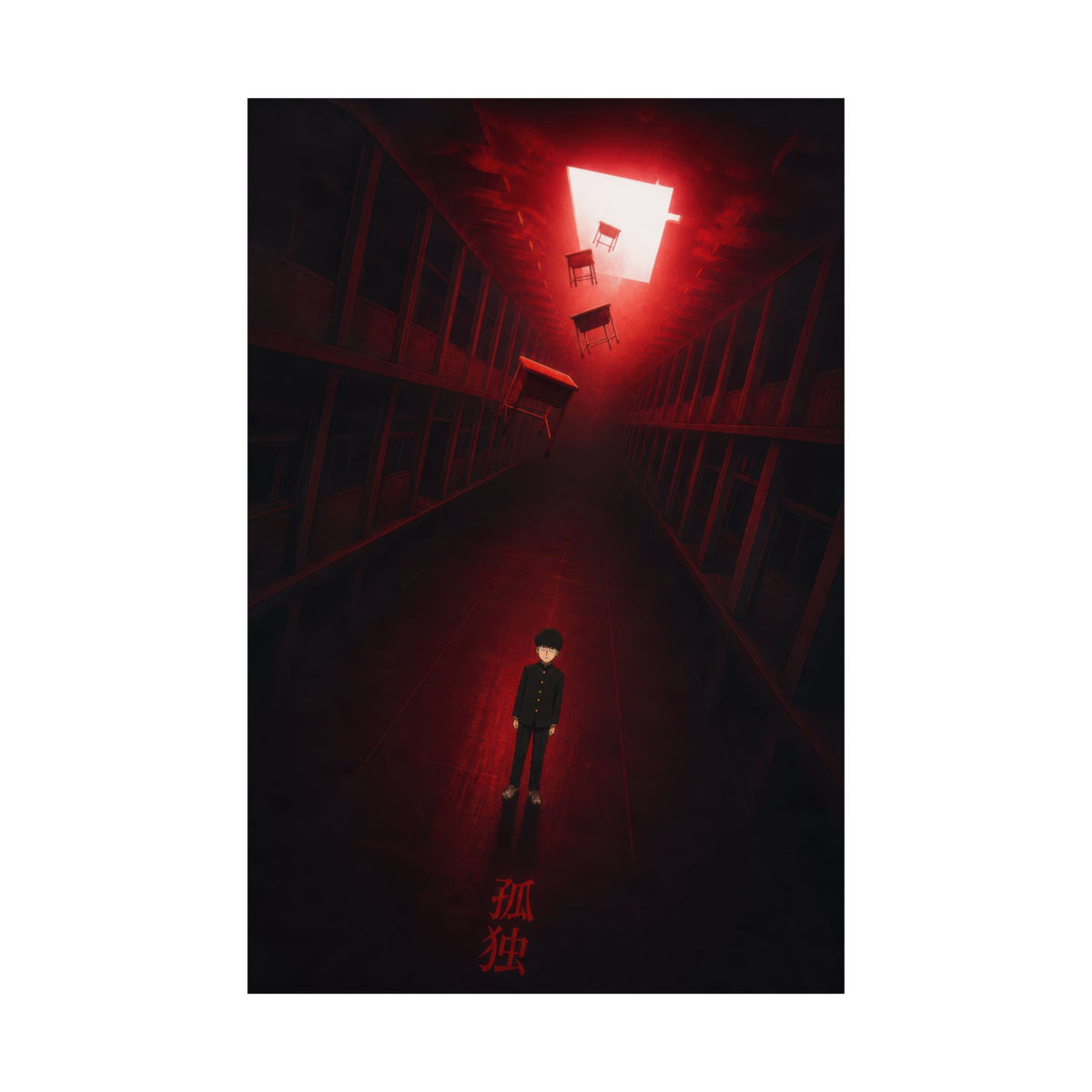 Mob Psycho 100 P05B Mogami Mental World Anime Poster
