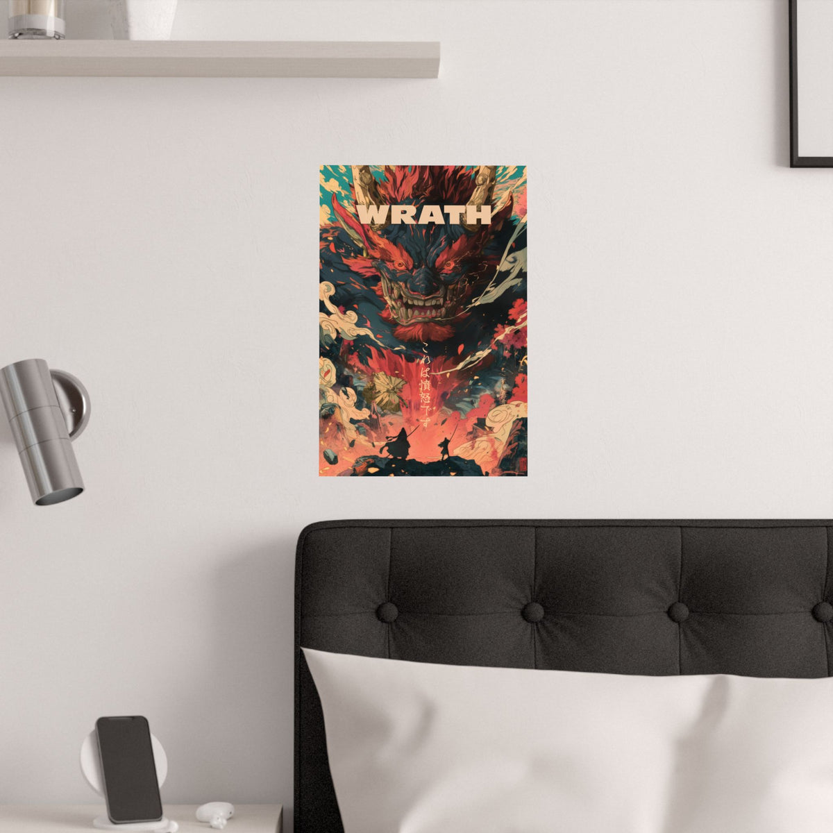 Wrath - Two vs Monster Anime Poster