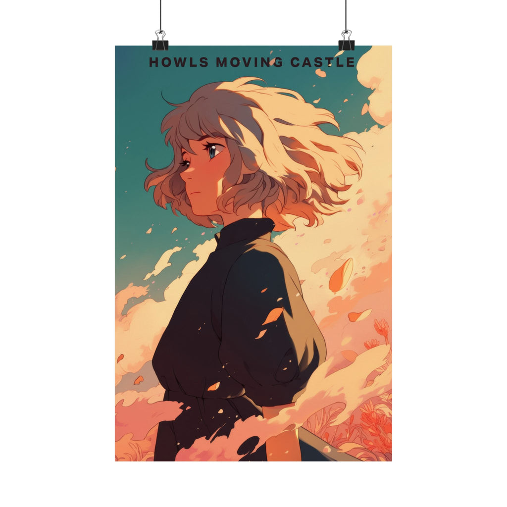 Howls Moving Castle Sophie Anime Poster