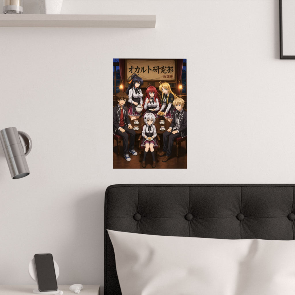 High School DxD P11 Occult Club Tea Anime Poster