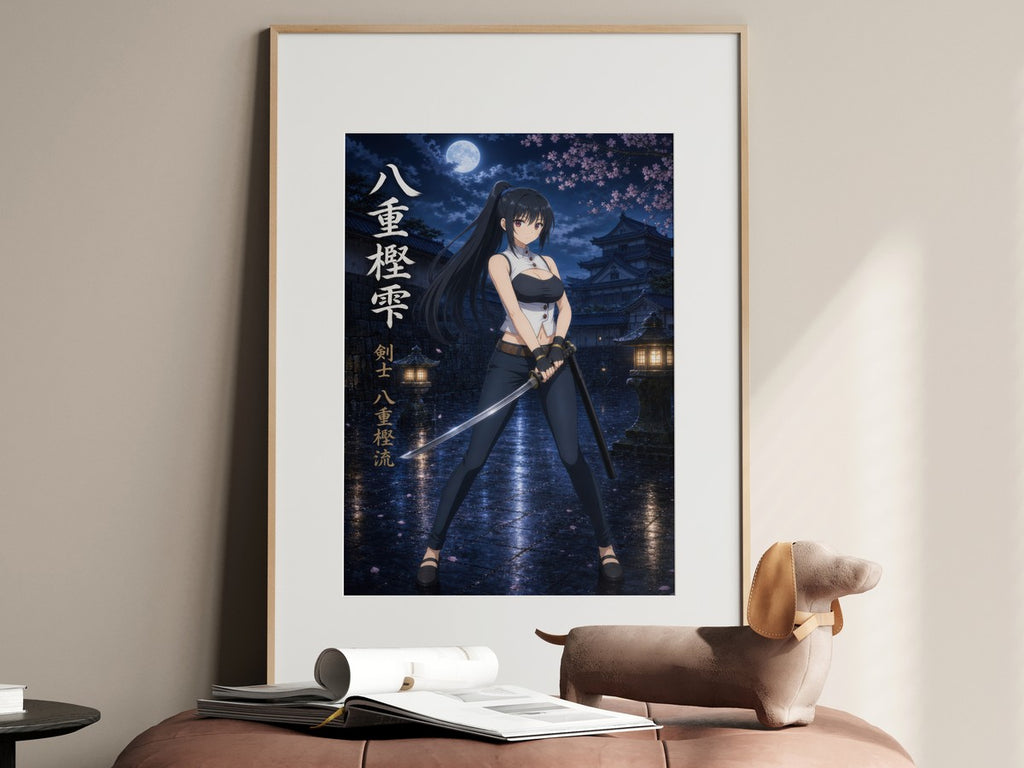 Arifureta Shizuku Quiet Blade Samurai Prestige Anime Poster