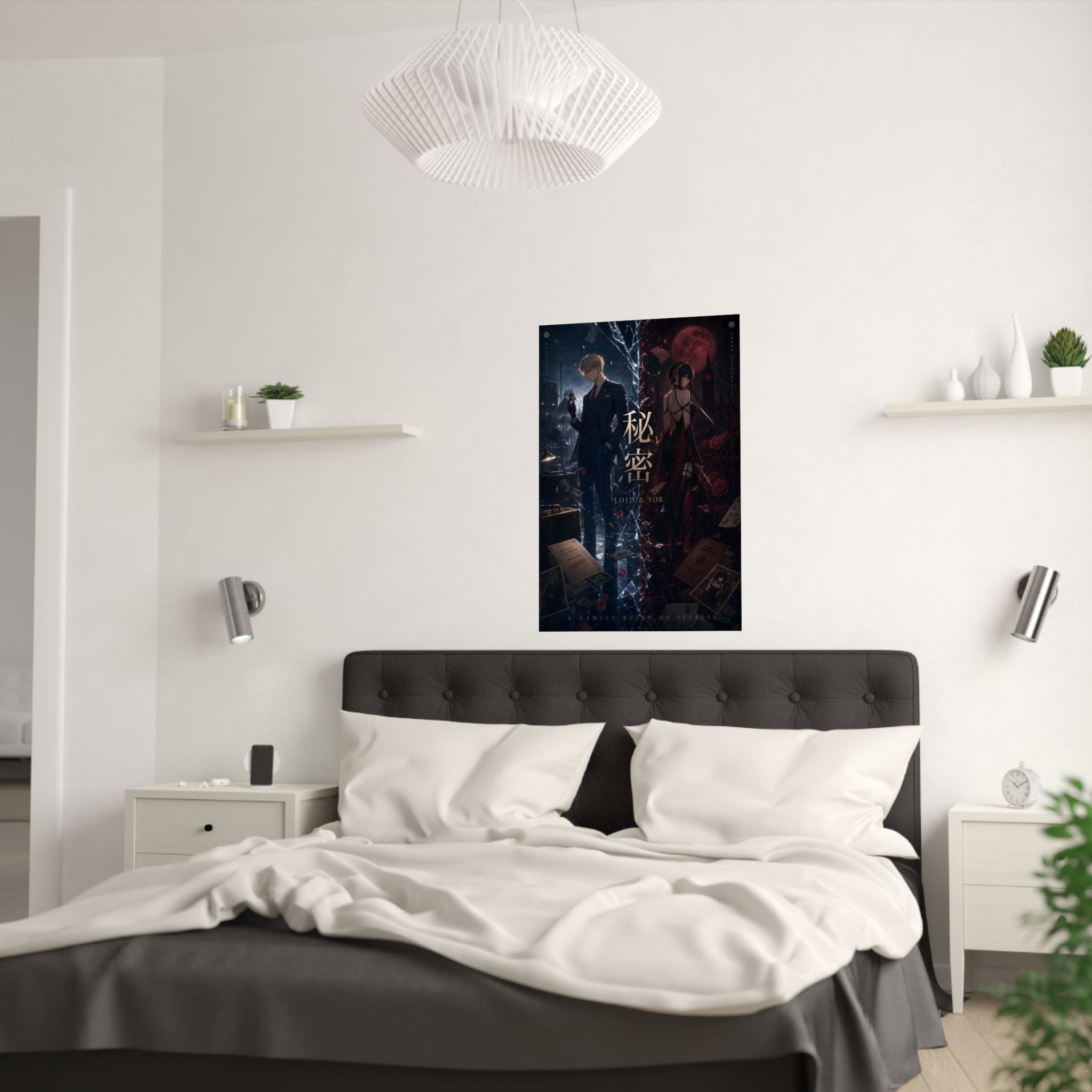 Loid and Yor Hidden Secrets Spy x Family Anime Poster