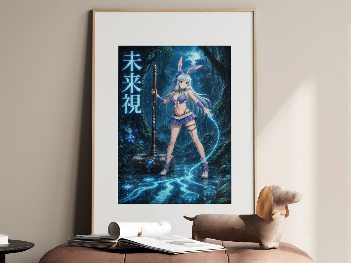 Arifureta Shea Future Sight Heroine Power Portrait Anime Poster