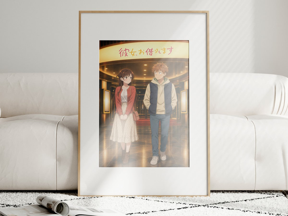 Rent a Girlfriend G4 Movie Date Anime Poster