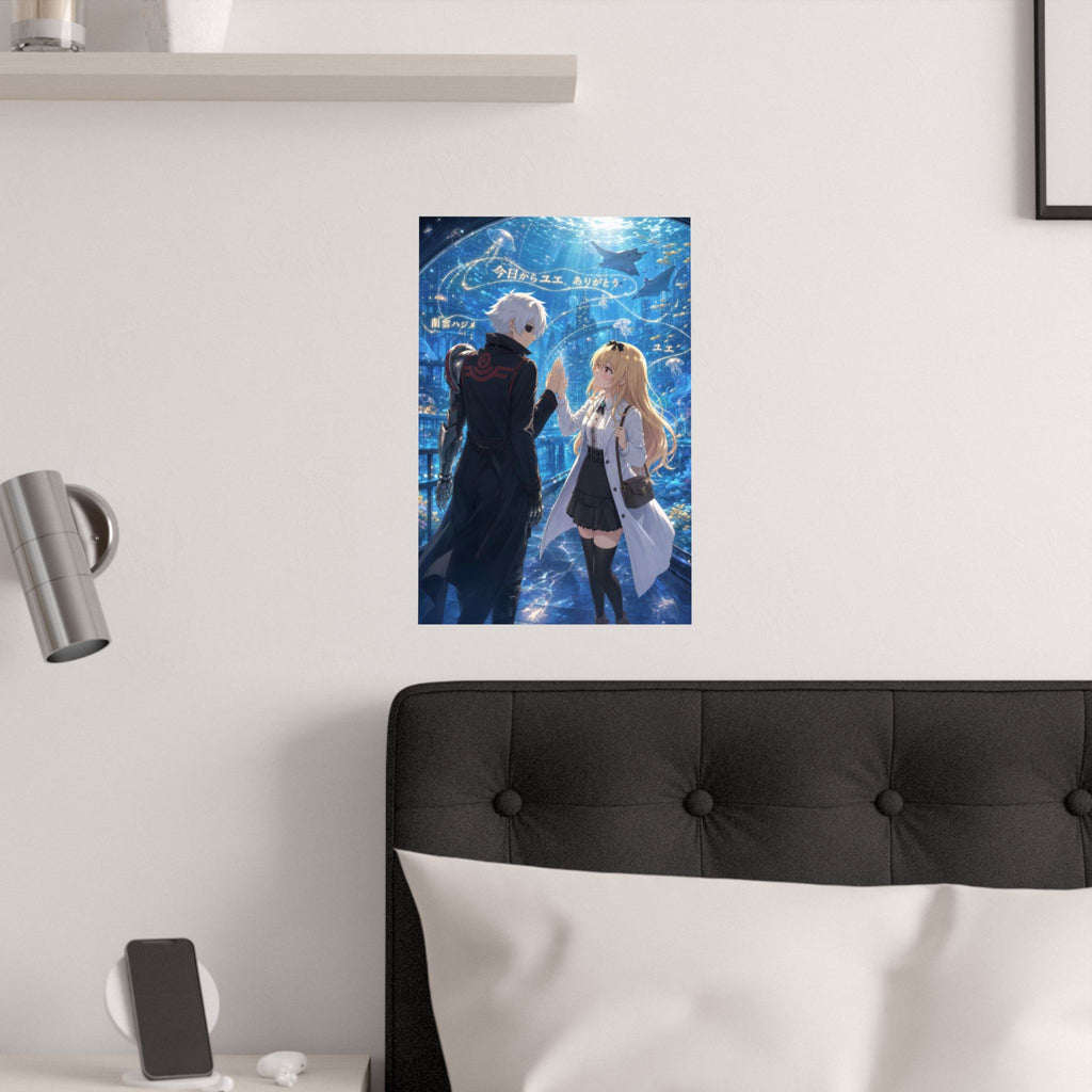 Arifureta Romance Plus Hajime Yue Aquarium Anime Poster