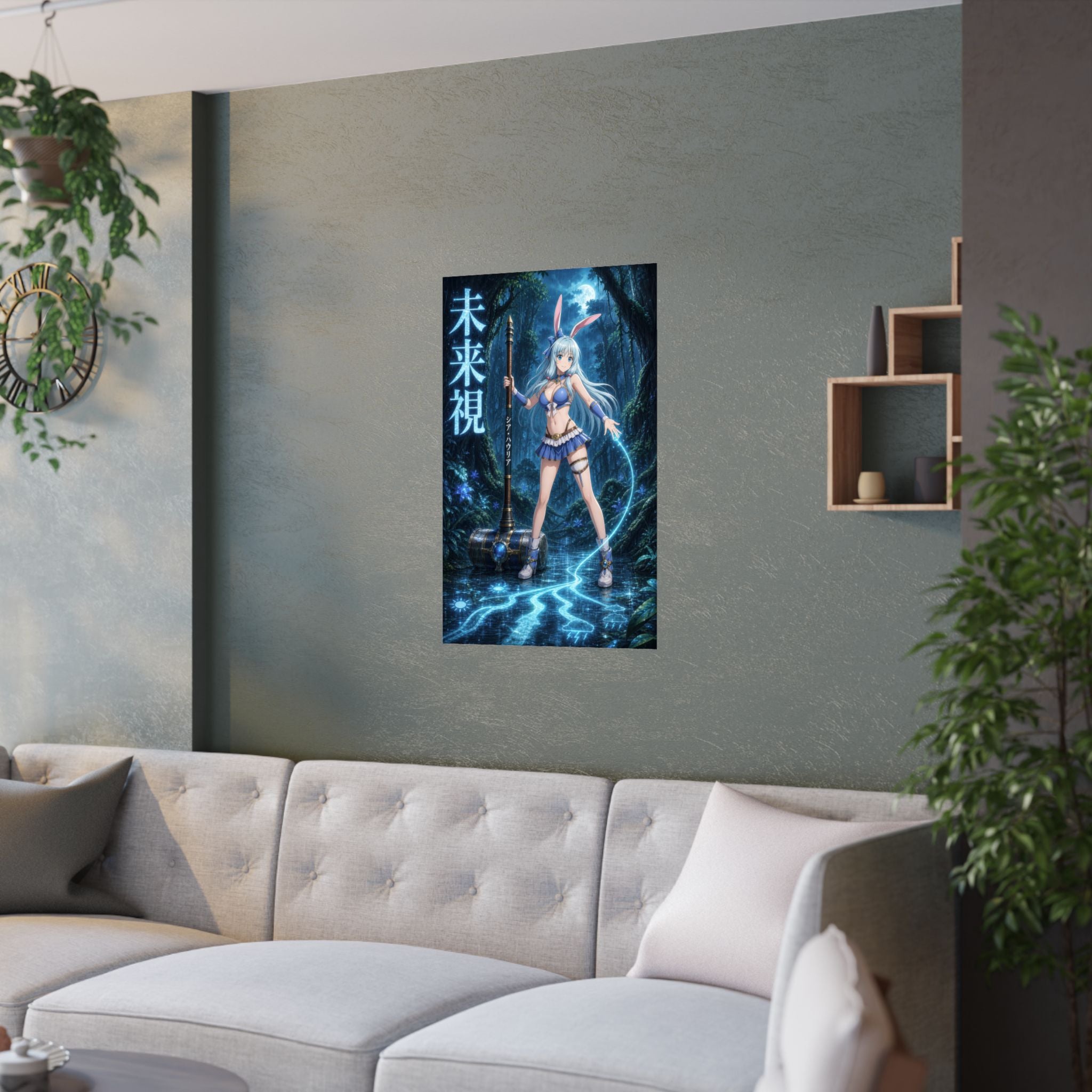 Arifureta Shea Future Sight Heroine Power Portrait Anime Poster