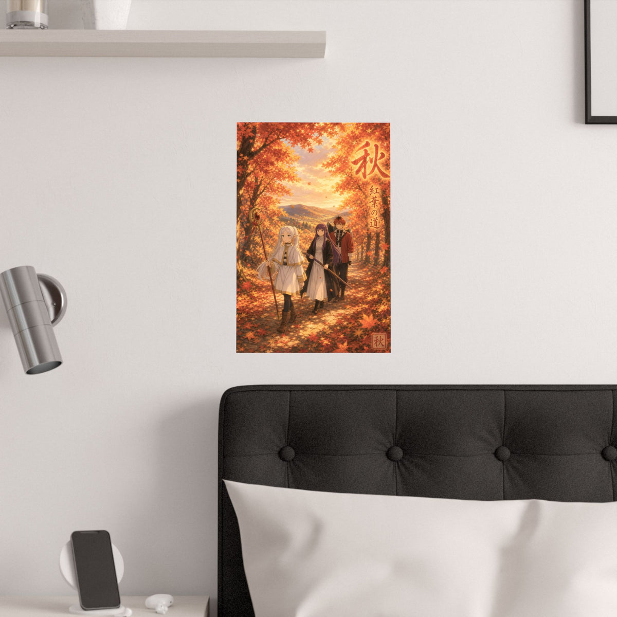 Frieren Fs03 Autumn Anime Poster