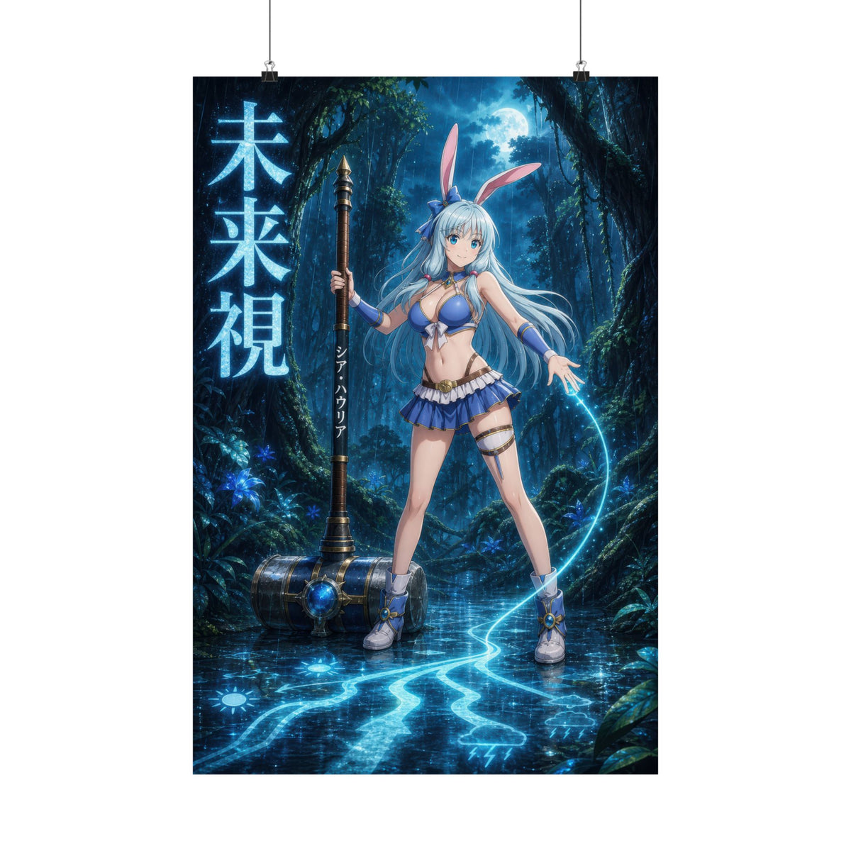 Arifureta Shea Future Sight Heroine Power Portrait Anime Poster