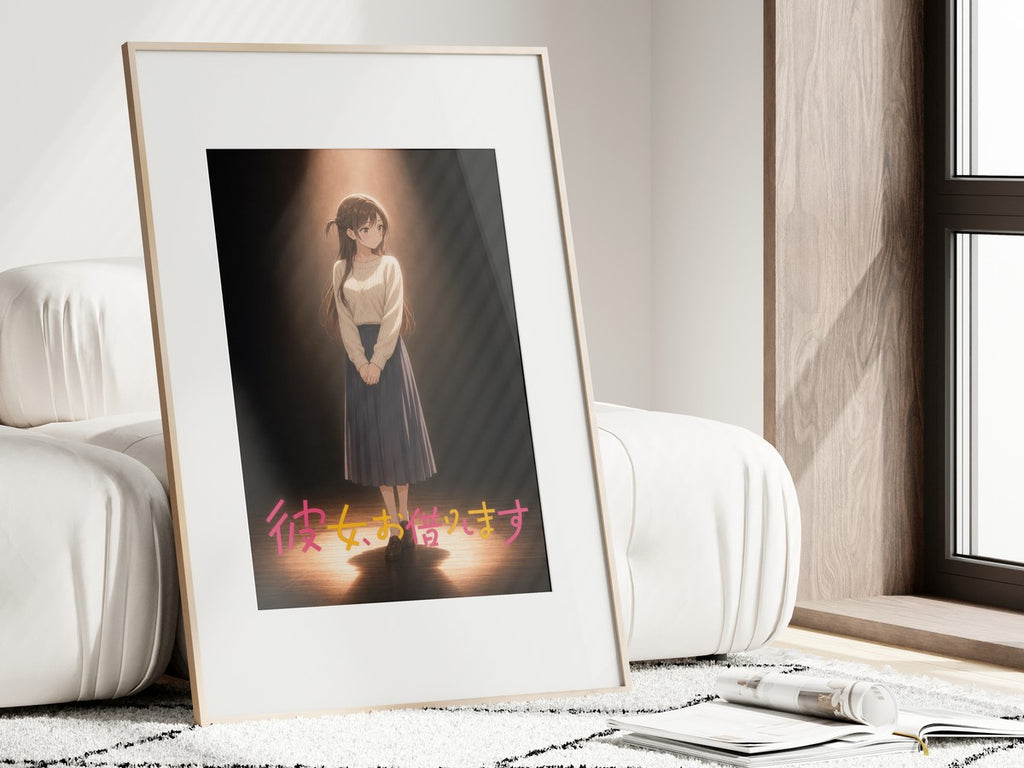 Rent a Girlfriend G5 Chizuru Actress Anime Poster