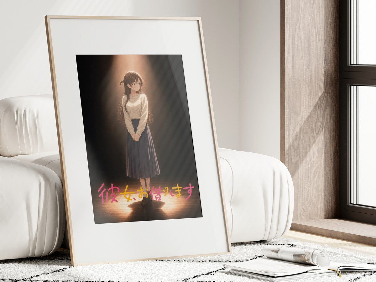 Rent a Girlfriend G5 Chizuru Actress Anime Poster