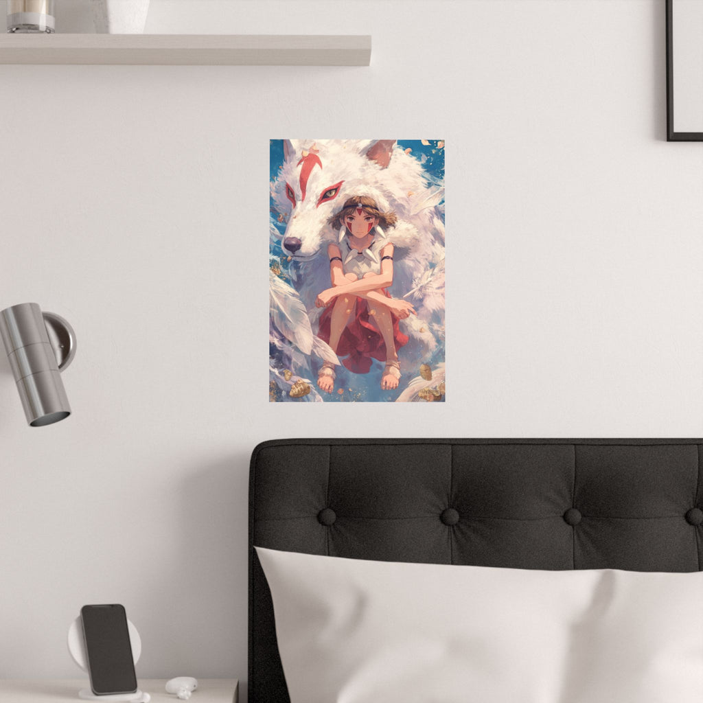 Princess Mononoke art Anime Poster
