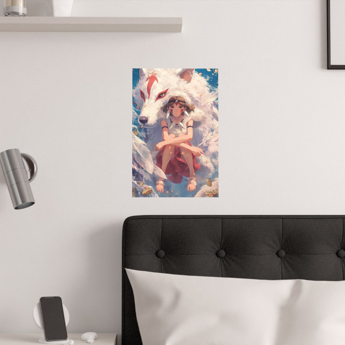 Princess Mononoke art Anime Poster
