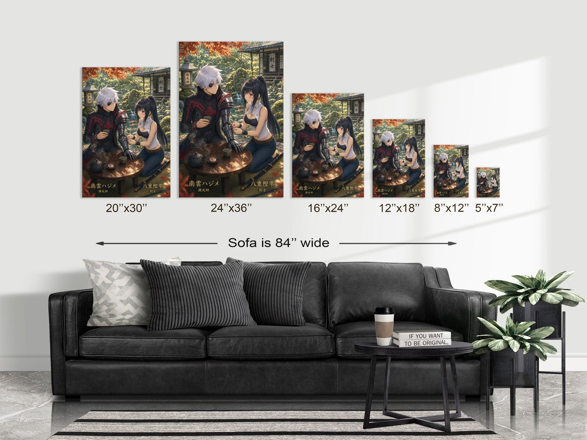 Arifureta Romance Plus Hajime Shizuku Tea Garden Anime Poster