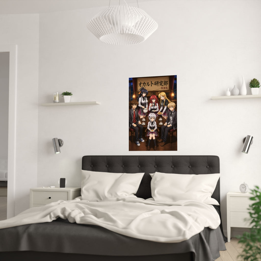 High School DxD P11 Occult Club Tea Anime Poster