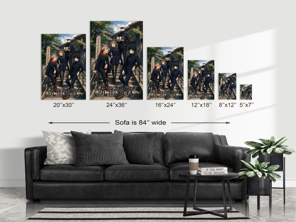 Jjk-Official-Kv-Pilot Core-Four-School-Stairs Gpt-Image-2 Pixazo Medium V01 Anim