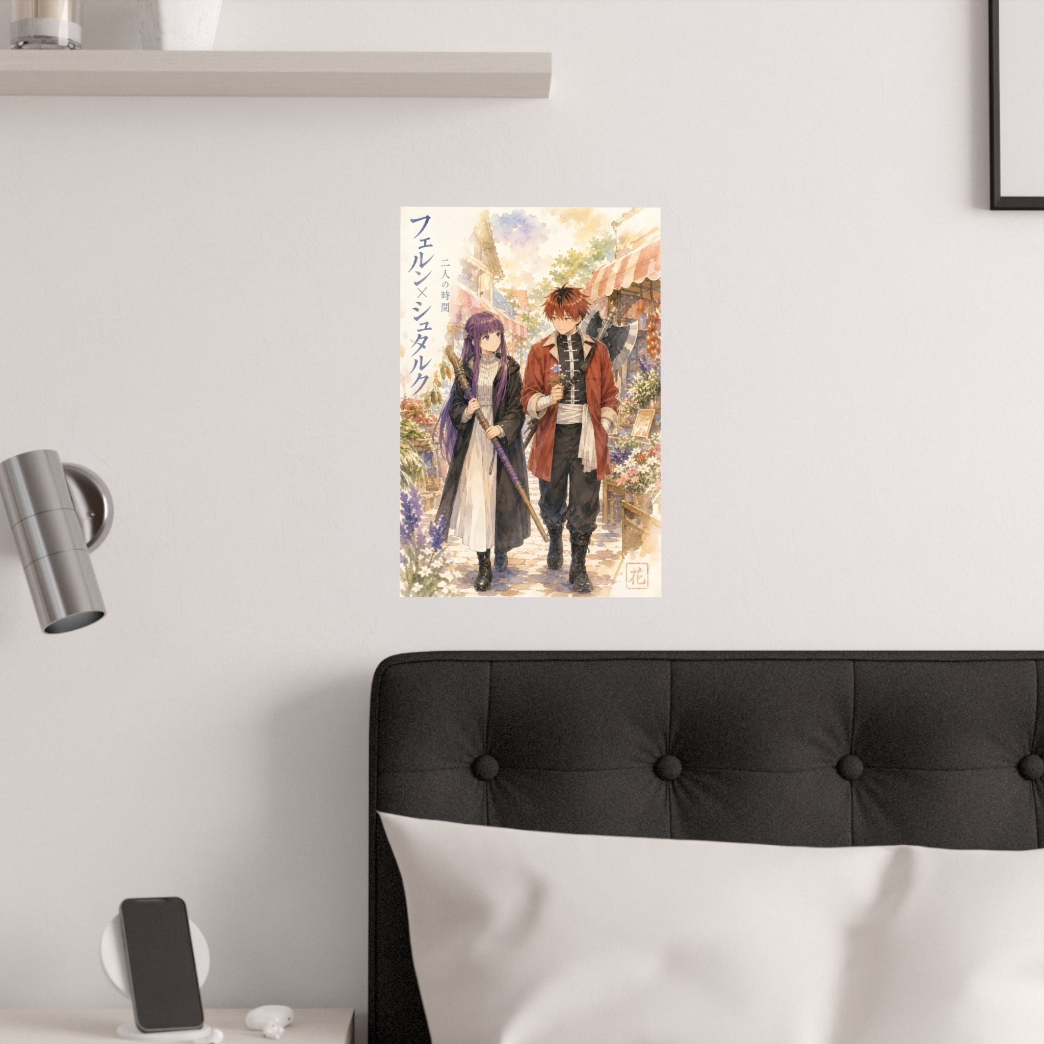 Frieren Fr19 Fern Stark Market Anime Poster