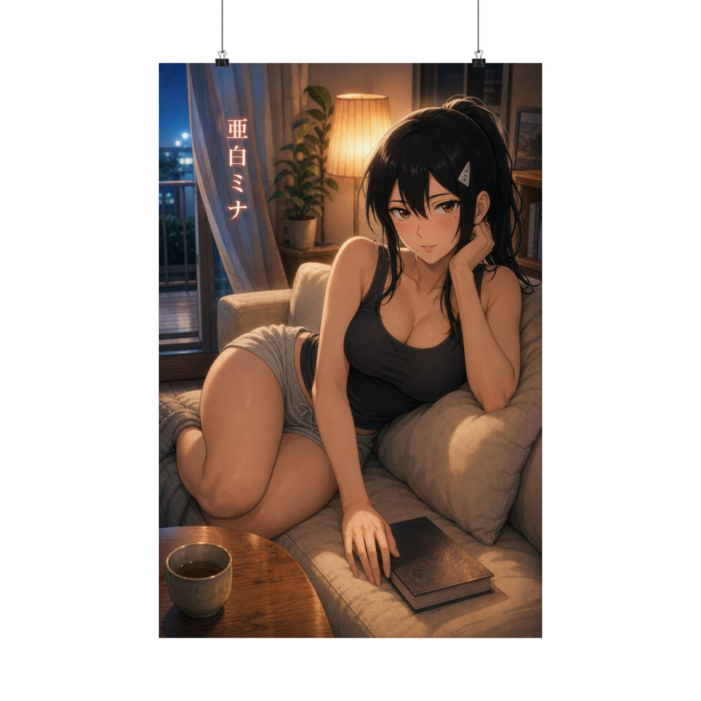 Kaiju No. 8 Kj8 S04 Mina Sleepy Couch Master Locked Anime Poster