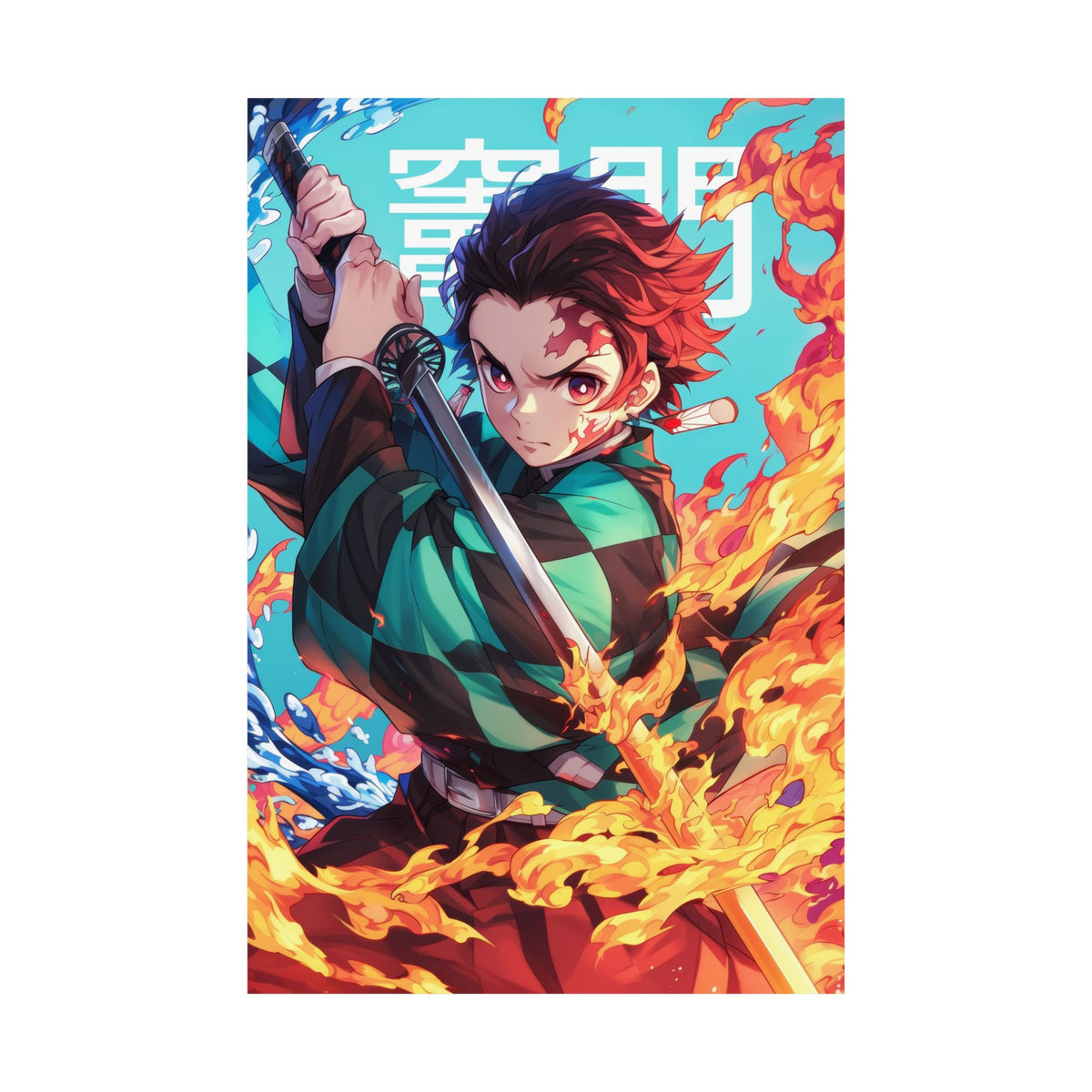 Demon Slayer Tanjiro 2 Anime Poster