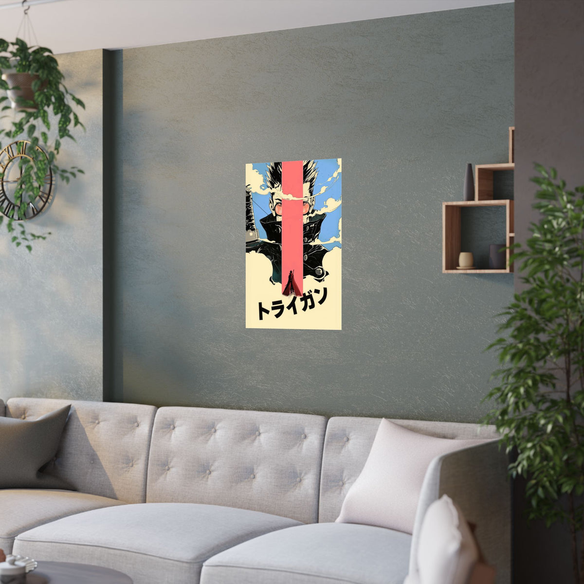 Trigun Poster Retro Anime Poster