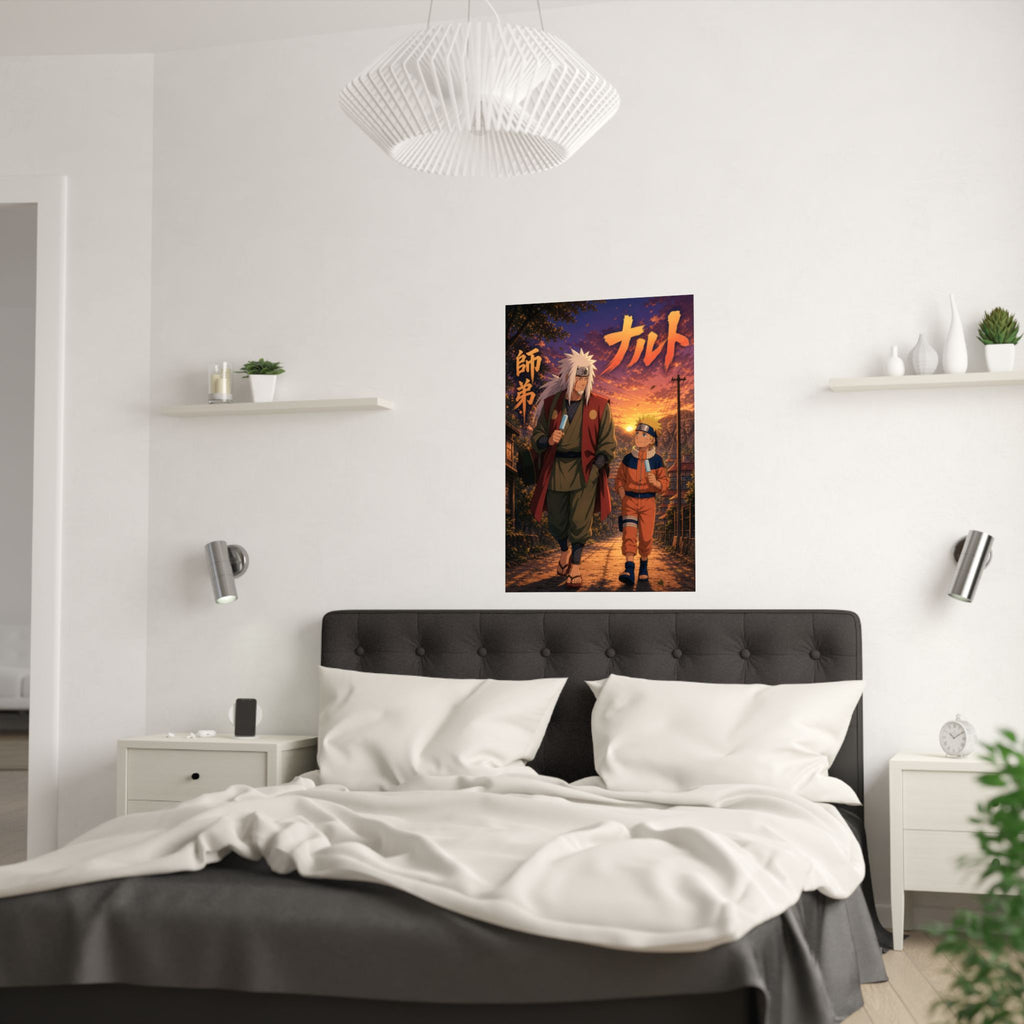 Naruto Nr05 Jiraiya Naruto Popsicles Anime Poster