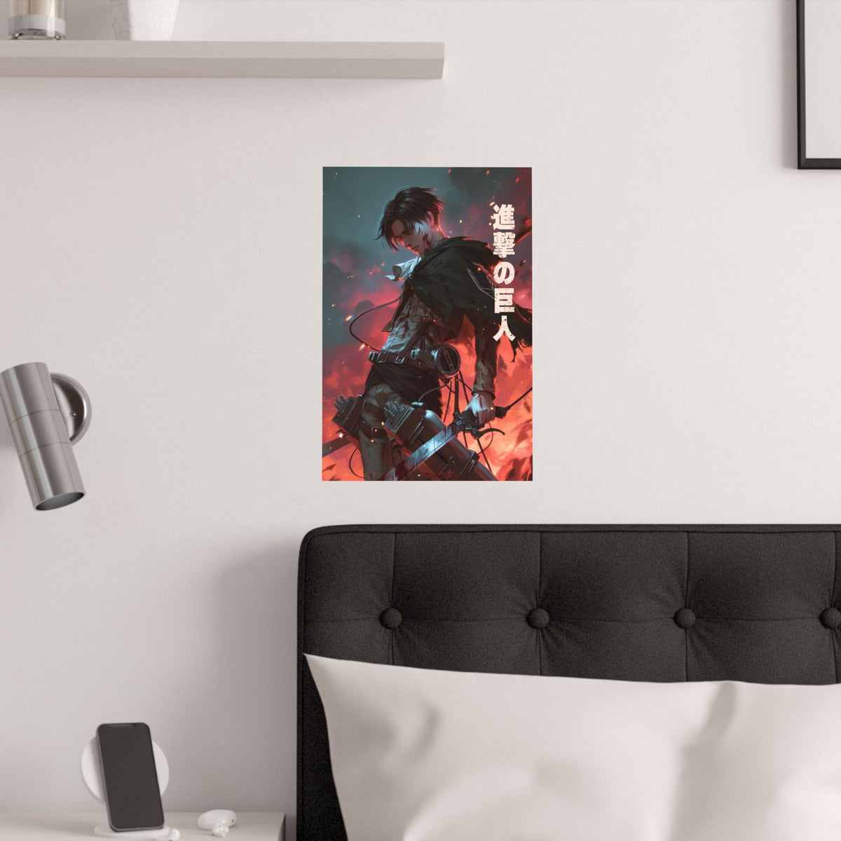Attack on Titan Levi Ackerman AOT Anime Poster