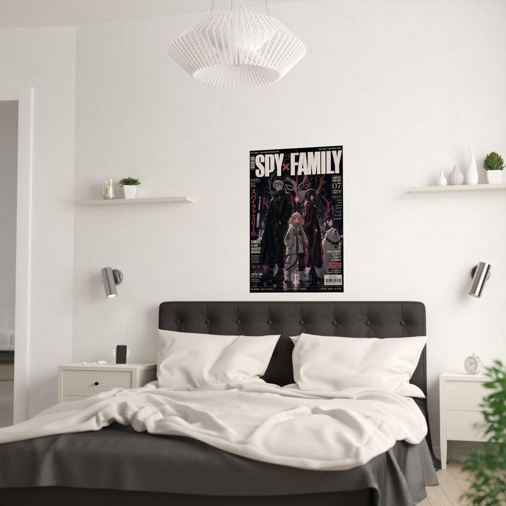 Spy x Family Forger Family Streetwear Anime Poster