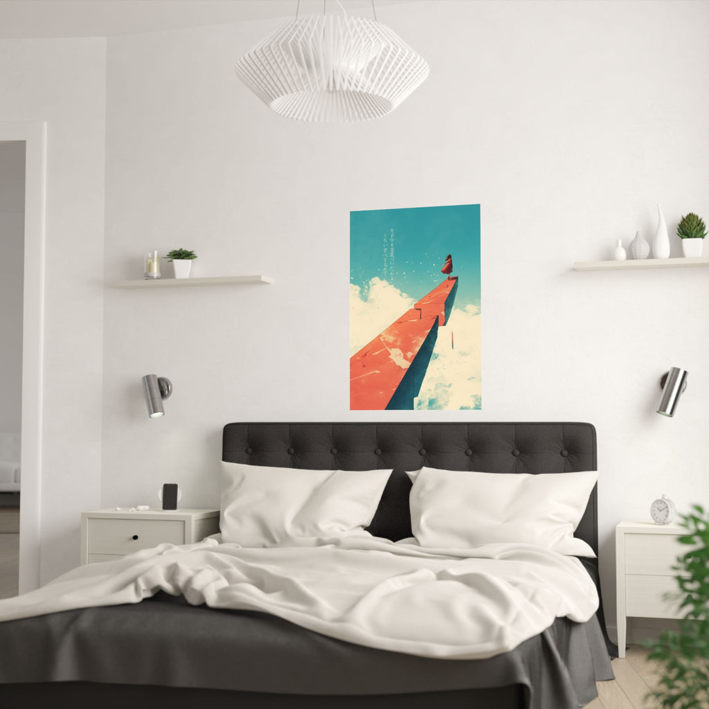 Sky - Pole above the Clouds Anime Poster