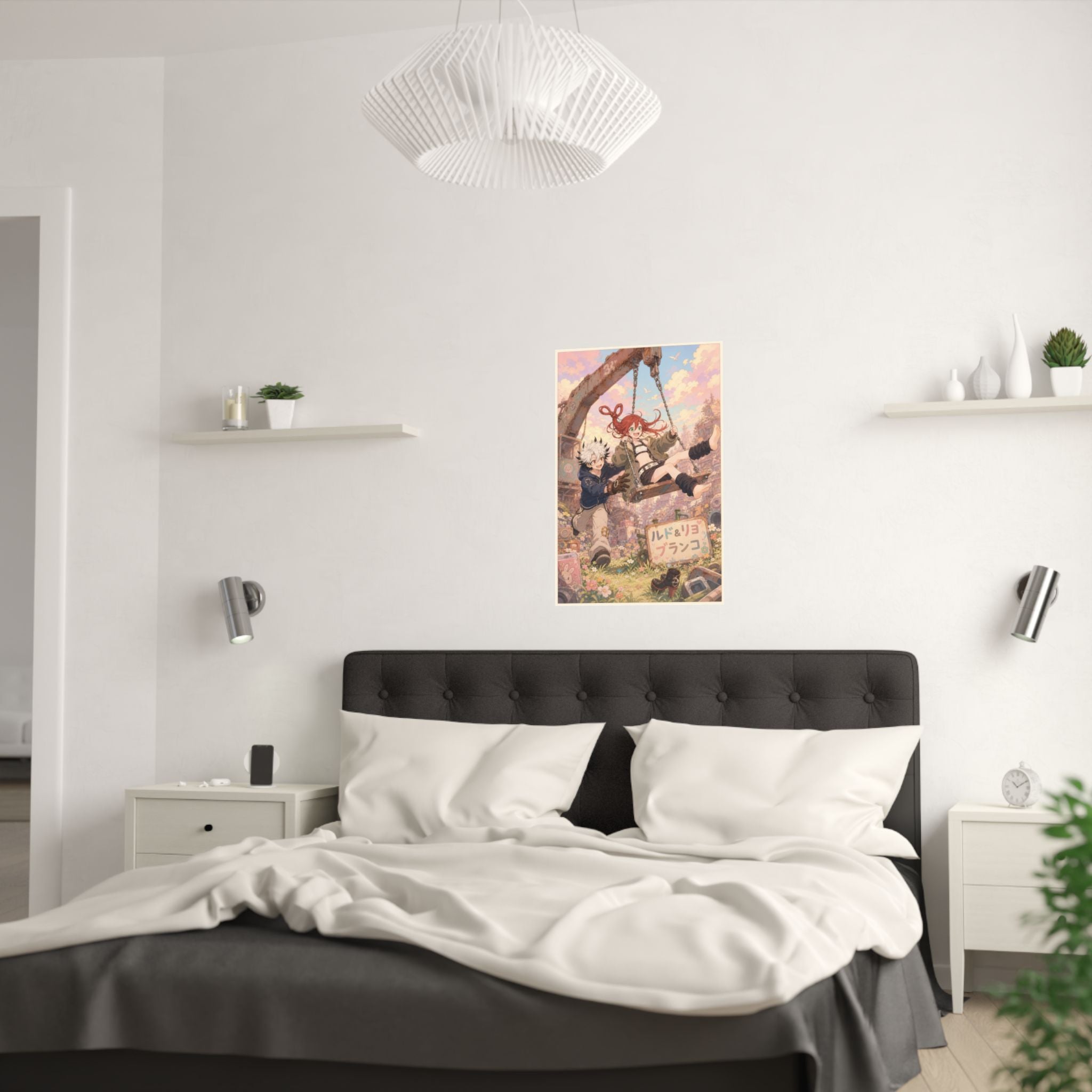 Gachiakuta Gk22 Cute Rudo Riyo Junk Swing Kawaii Anime Poster