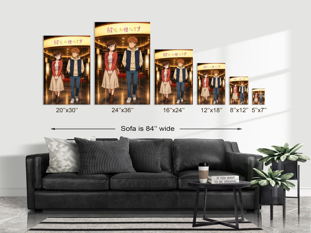 Rent a Girlfriend G4 Movie Date Anime Poster